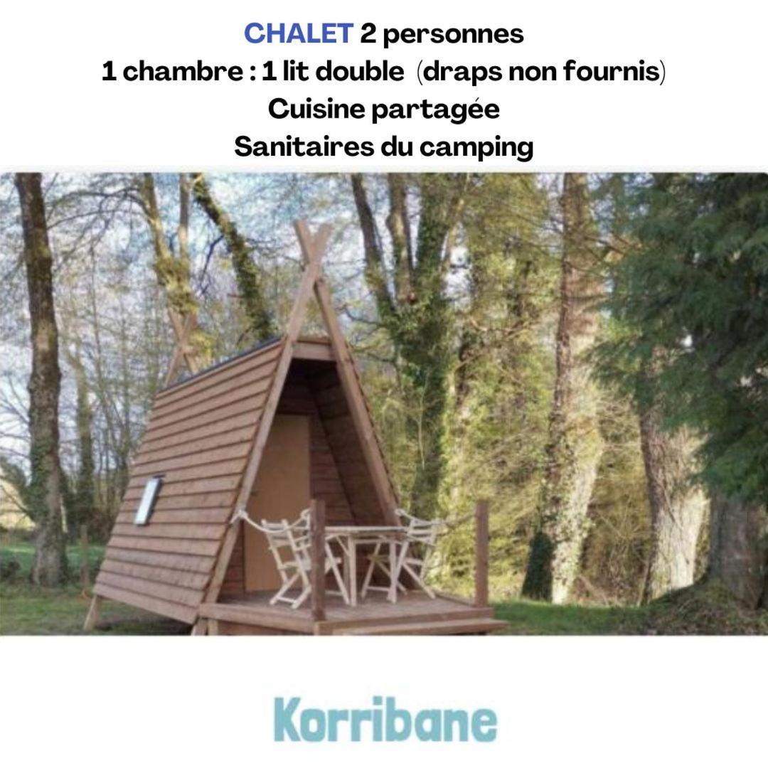 Camping Le Val Aux Fees - Broceliande Concoret Bagian luar foto
