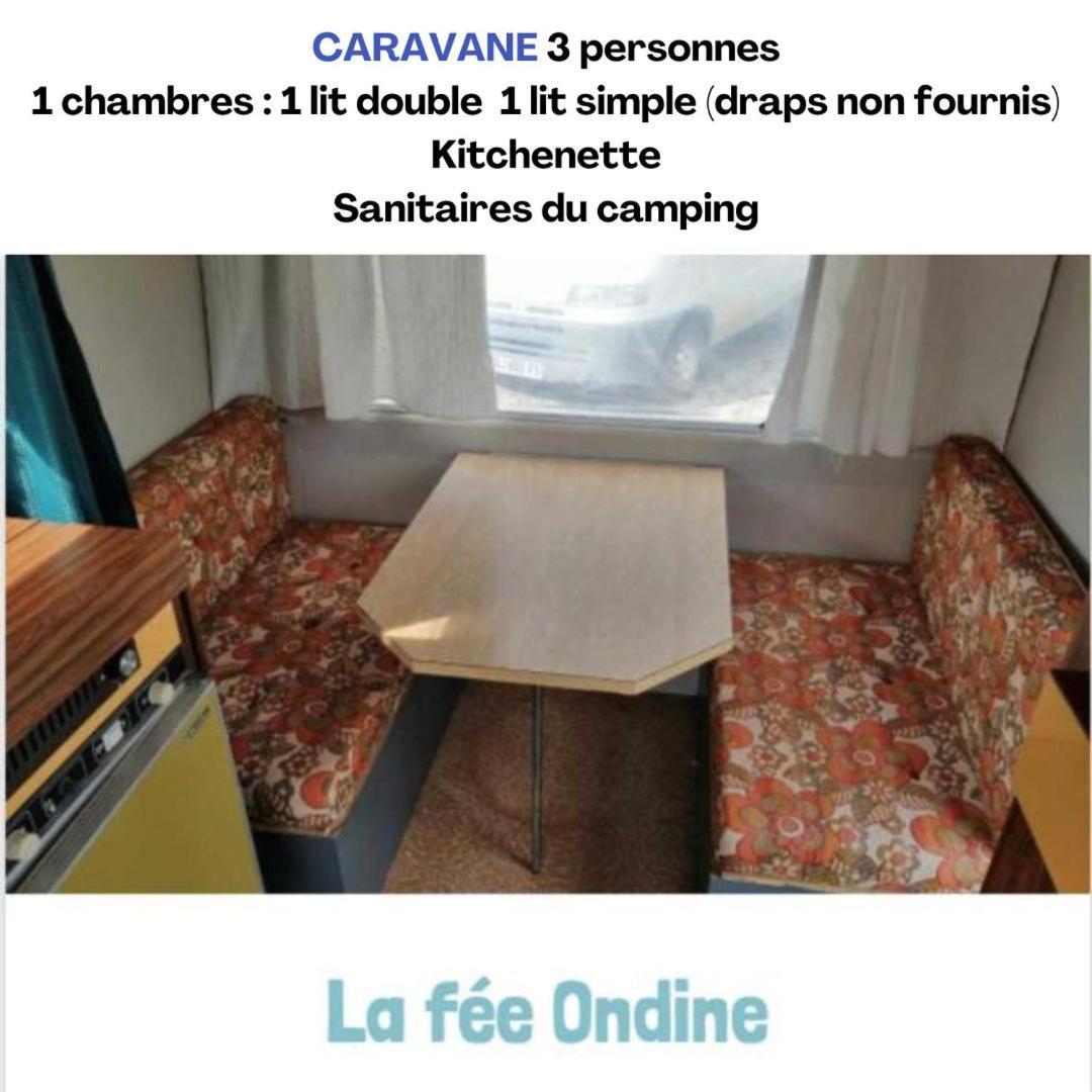 Camping Le Val Aux Fees - Broceliande Concoret Bagian luar foto