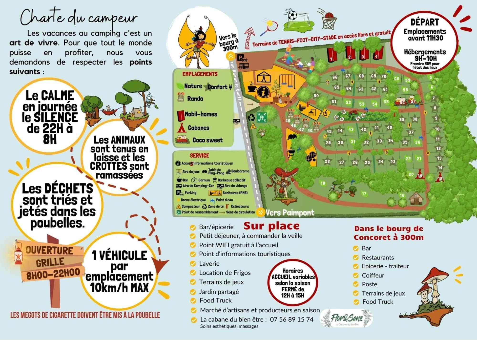 Camping Le Val Aux Fees - Broceliande Concoret Bagian luar foto