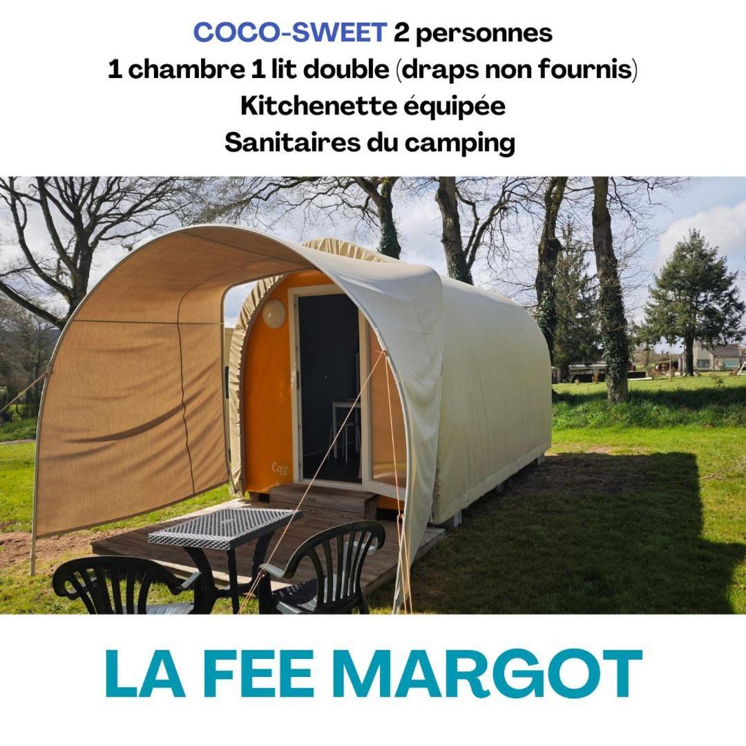 Camping Le Val Aux Fees - Broceliande Concoret Bagian luar foto